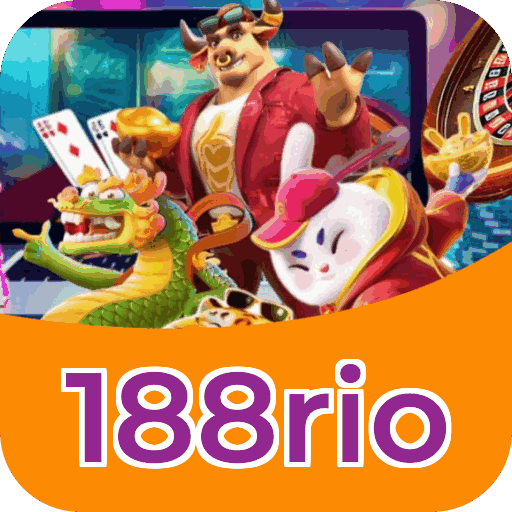 Interface do aplicativo 188rio mostrando jogos disponíveis no iOS e Android